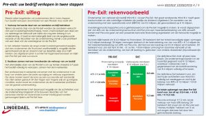 Bedrijf verkopen waarde